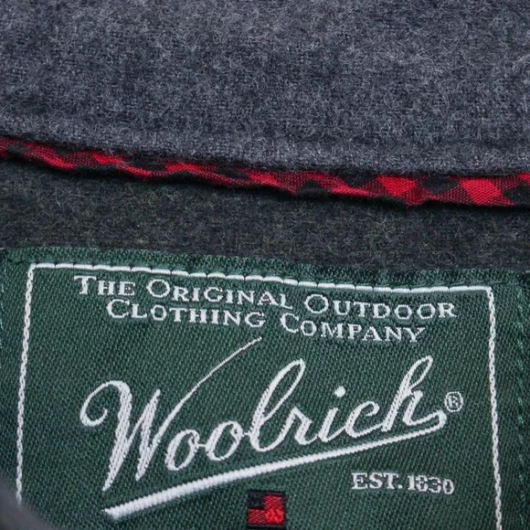 Woolrich Shirt Men's XXL Olive Heather Button Down - Picture 3 of 9